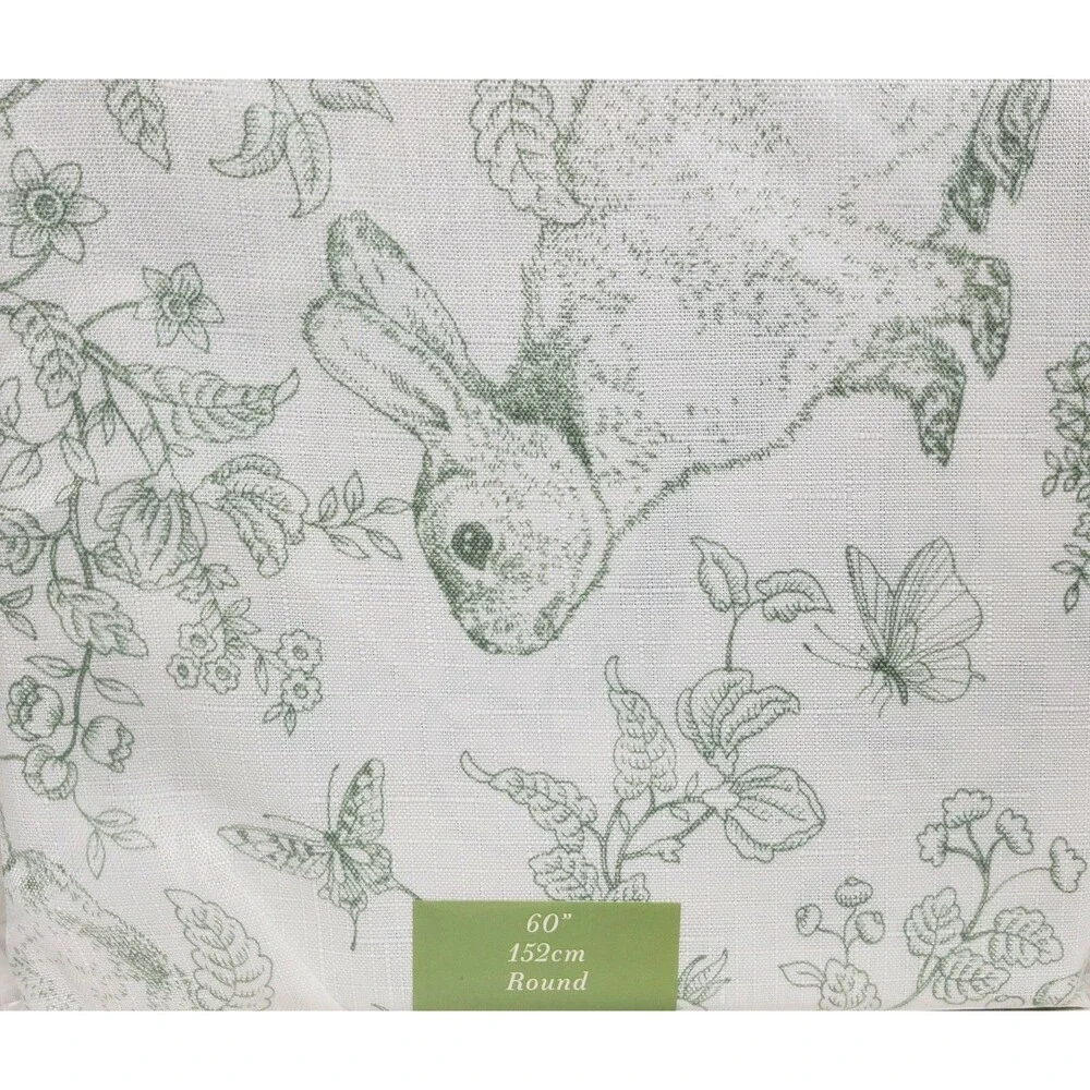 Printed Fabric Tablecloth 60